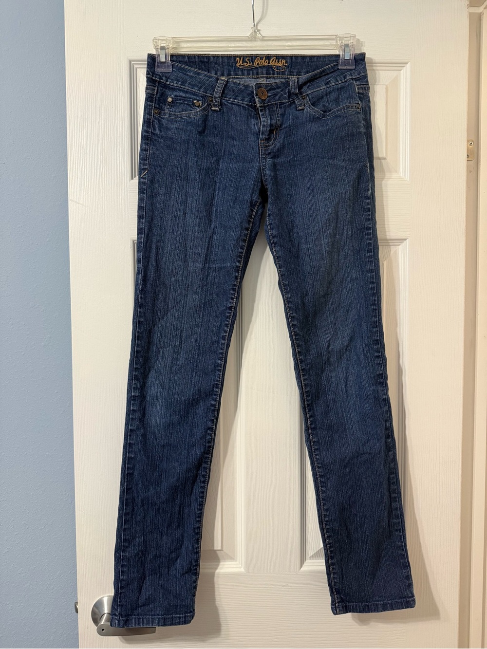 U.S. Polo Assn. Women's Dark Blue Skinny Jeans